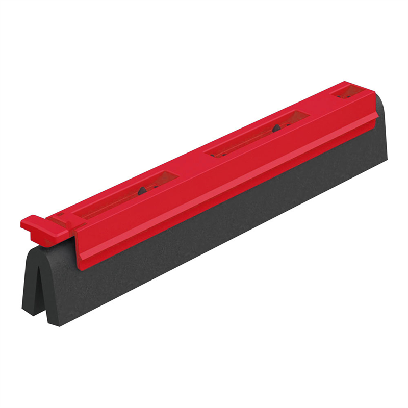 ダブルブレード スポンジスクイーザー 25cm用交換ブレード レッド 1箱(ご注文単位1箱)【直送品】