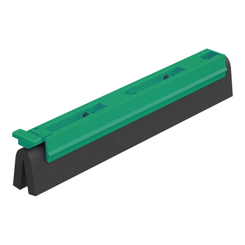ダブルブレード スポンジスクイーザー 25cm用交換ブレード グリーン 1箱(ご注文単位1箱)【直送品】