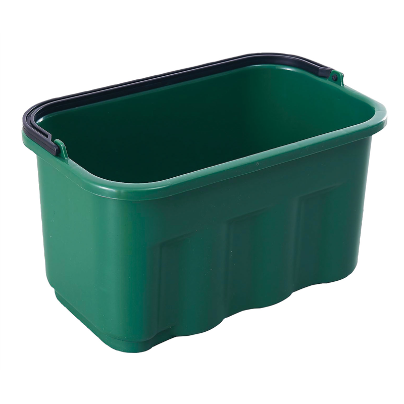 トラスト　スクエアバケット　5264 9.5L　グリーン 1個（ご注文単位1個）【直送品】
