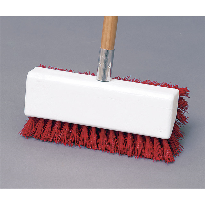 カーライル アングルデッキブラシ 40423 レッド用:ブラシ 1個(ご注文単位1個)【直送品】