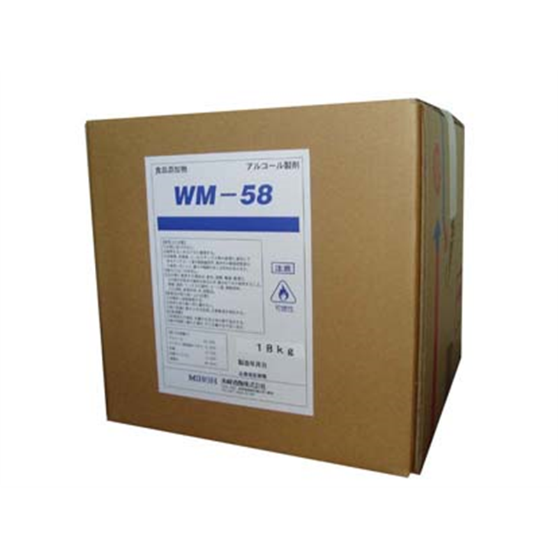 アルコール製剤　WM-58（食品添加物） 18kg 1箱（ご注文単位1箱） ※軽【直送品】