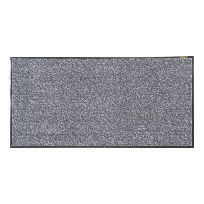 ロンステップマット 900×1800mm グレー 1個(ご注文単位1個)【直送品】