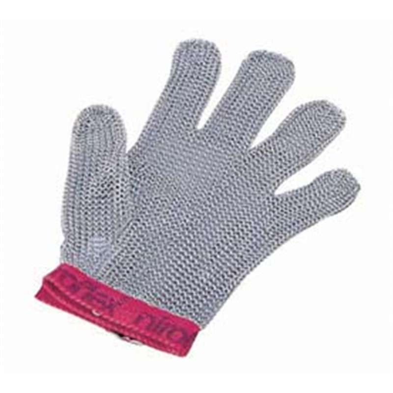 ニロフレックス メッシュ手袋5本指 L L5(青) 1袋(ご注文単位1袋)【直送品】