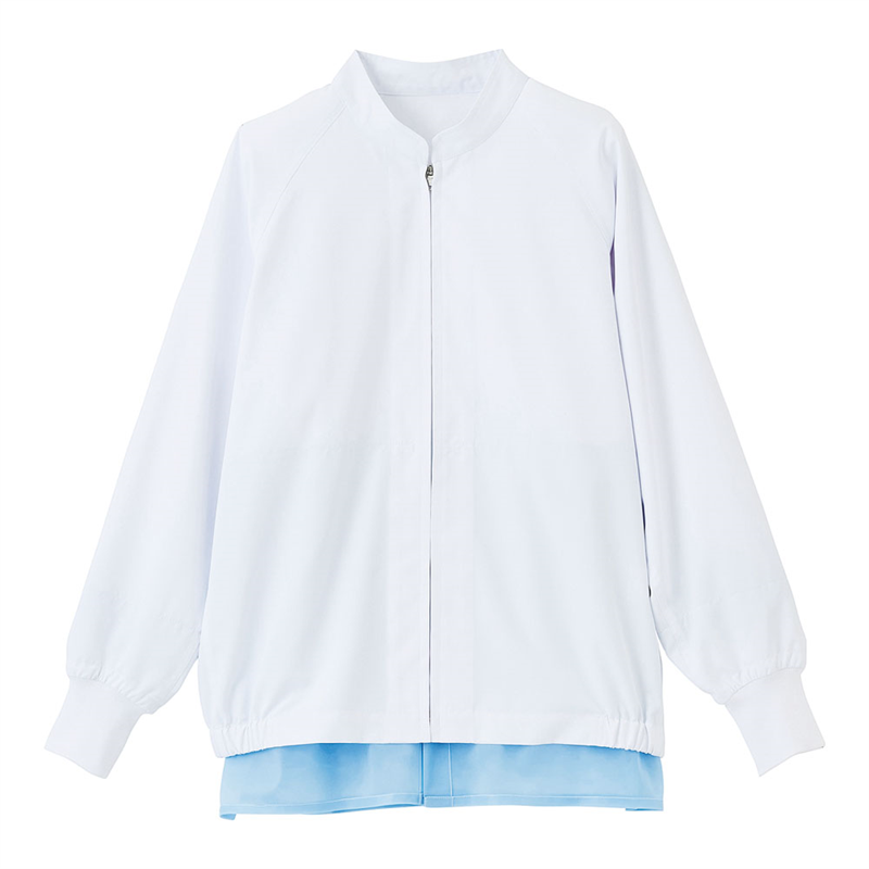 男女兼用長袖ジャンパー　BL314-W 5L　（ホワイト） 1袋（ご注文単位1袋）【直送品】