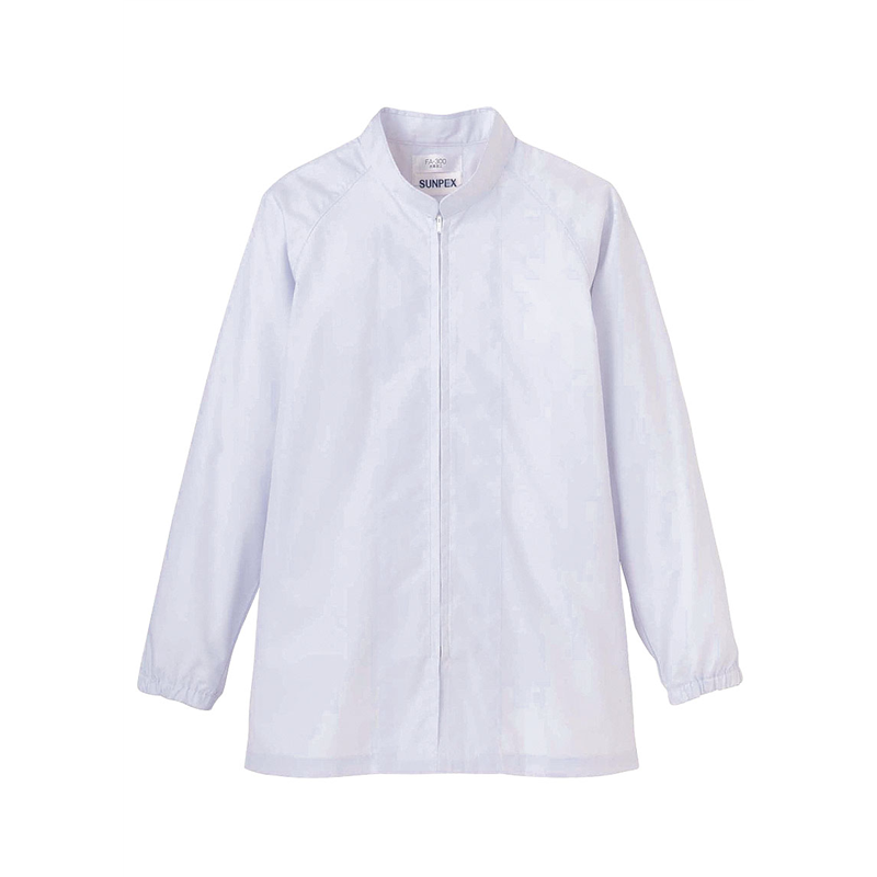 男女兼用長袖コート　FA-300 （ホワイト）LL 1袋（ご注文単位1袋）【直送品】