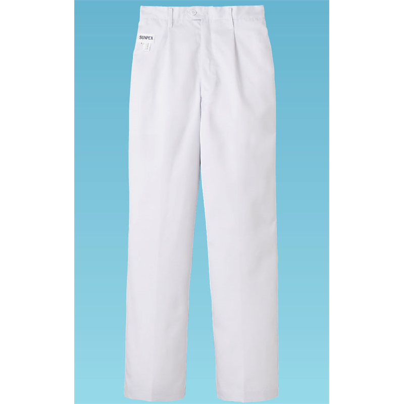 男性用パンツ FH-1110(ホワイト) 3L 後ゴム 1袋(ご注文単位1袋)【直送品】
