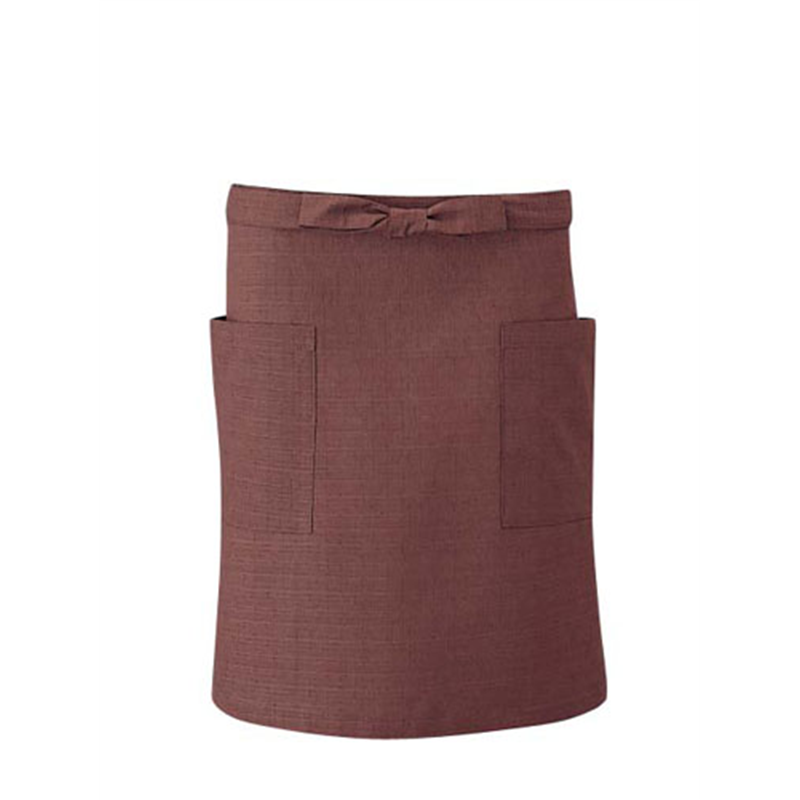 前掛　JA-1837（焦茶）  1袋（ご注文単位1袋）【直送品】