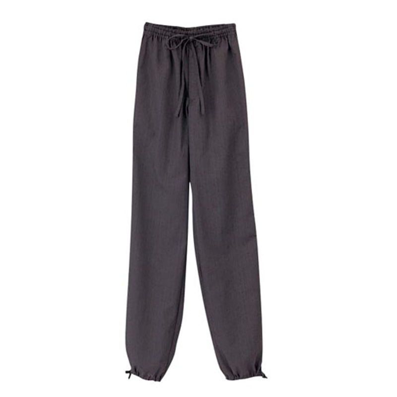 男女兼用 作務衣パンツ(消炭色) JB-2021 L 1袋(ご注文単位1袋)【直送品】