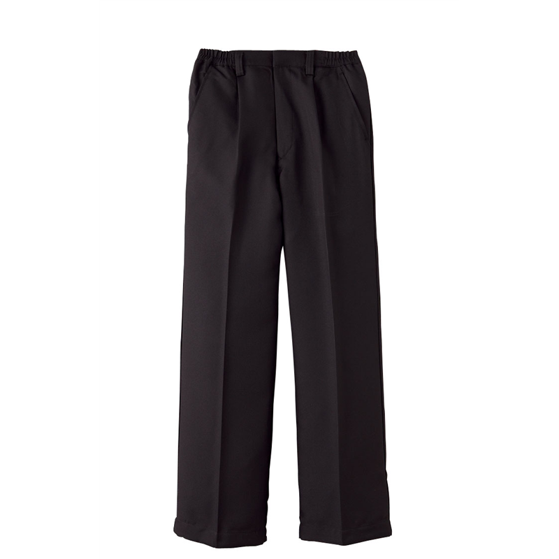 男女兼用脇ゴムパンツ　CP-5438 L　（黒） 1袋（ご注文単位1袋）【直送品】