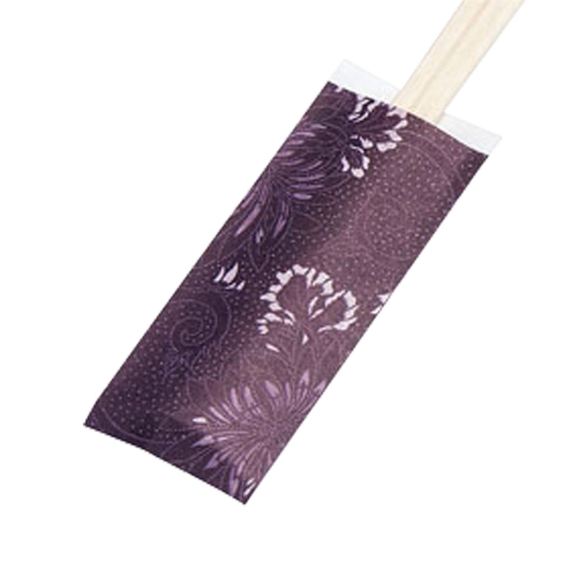 ミニ箸袋「染彩」(500枚束シュリンク) 藤色 1袋(ご注文単位1袋)【直送品】