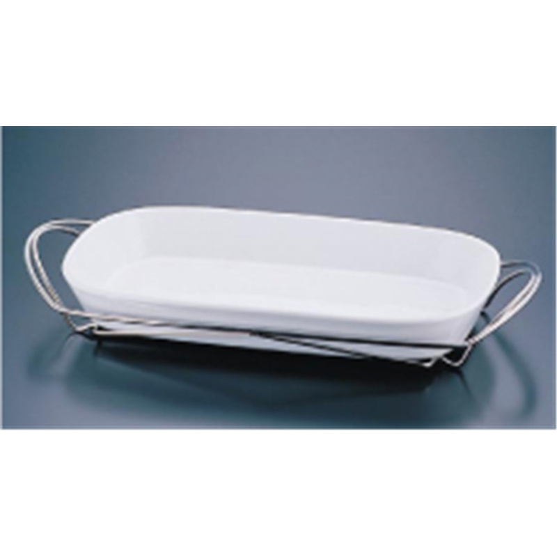 SAシャトレ　角グラタンセット 10-1011-33W 1個（ご注文単位1個）【直送品】