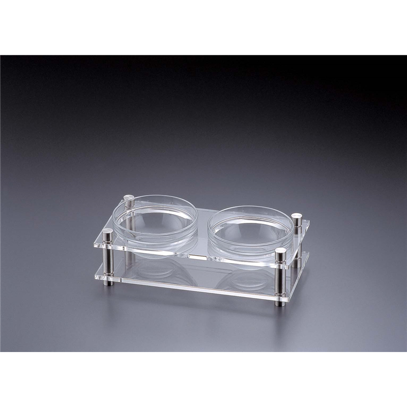 アクリル コンディメントスタンド 1段2穴 B30-4 1箱(ご注文単位1箱)【直送品】