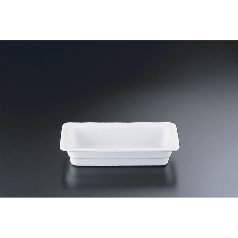 陶器製 ガストロノームディッシュ 1/3 100mm PA211D 1箱(ご注文単位1箱)【直送品】