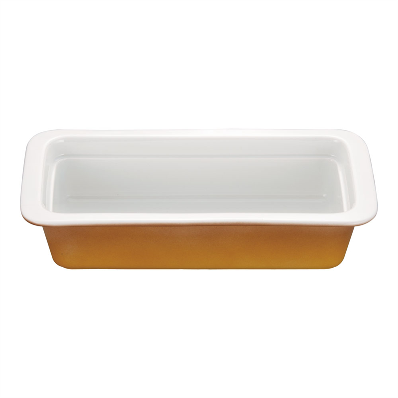 ロイヤル陶器製 角ガストロノームパン PC625-13 1/3 カラー 1箱(ご注文単位1箱)【直送品】