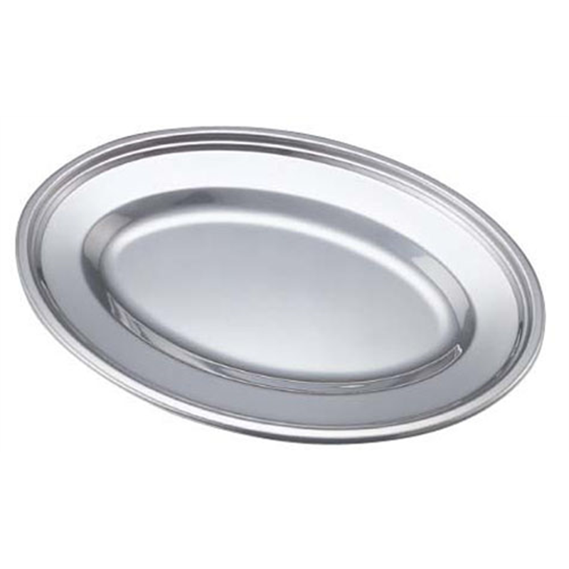 エコクリーン IKD18-8小判皿 10インチ 1袋(ご注文単位1袋)【直送品】