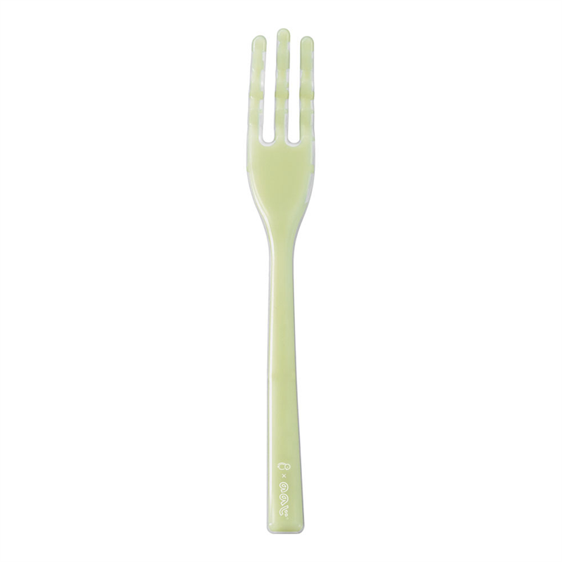 ピティ シリコン ヌードルフォーク グリーン 1袋(ご注文単位1袋)【直送品】
