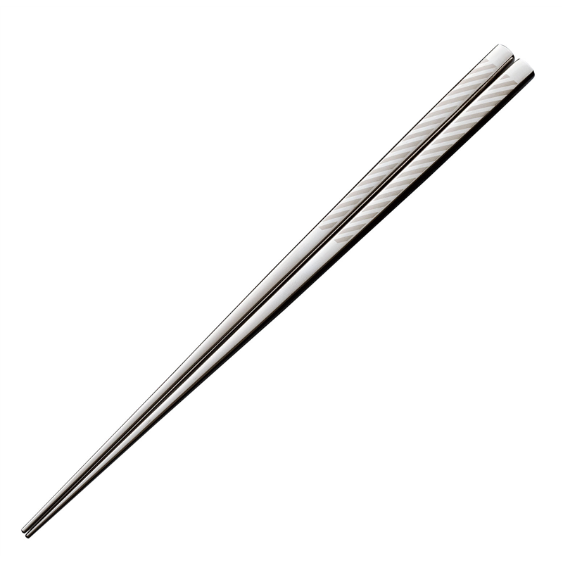 18-8　ステンレス箸 タイプF 1個（ご注文単位1個）【直送品】