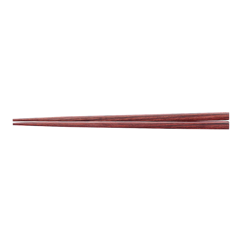 天然強化箸 滑り止め仕様(10膳入) 22.5cm 朱面 1箱(ご注文単位1箱)【直送品】