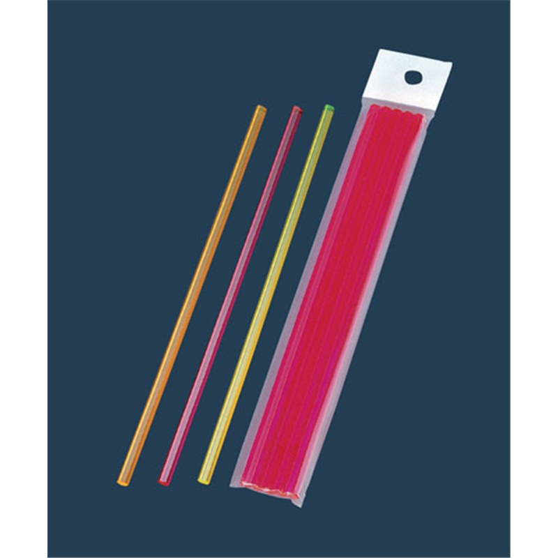 シンビ　アクリル蛍光マドラーセット M-52（5本組）レッド 1袋（ご注文単位1袋）【直送品】