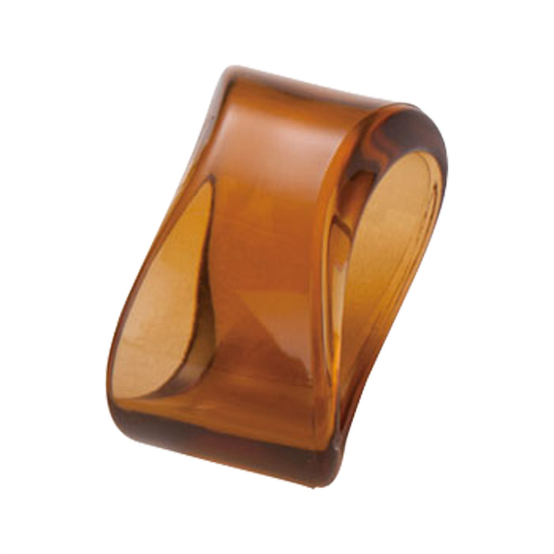 UK アクリル ナフキンリング オーロラ (1個入) イエロー 1個(ご注文単位1個)【直送品】
