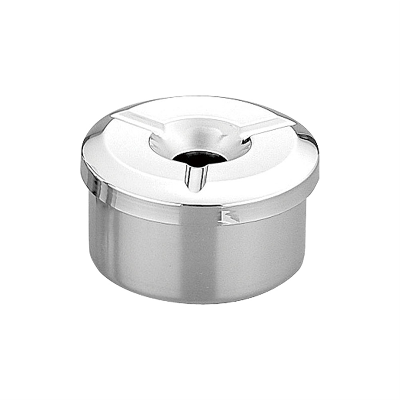 UK ステンレス ラーメン灰皿 A S(浅型) 1個(ご注文単位1個)【直送品】