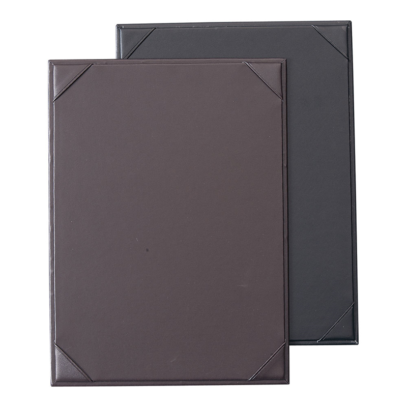 シンビメニューブックBPU-101-TW 茶 1袋（ご注文単位1袋）【直送品】