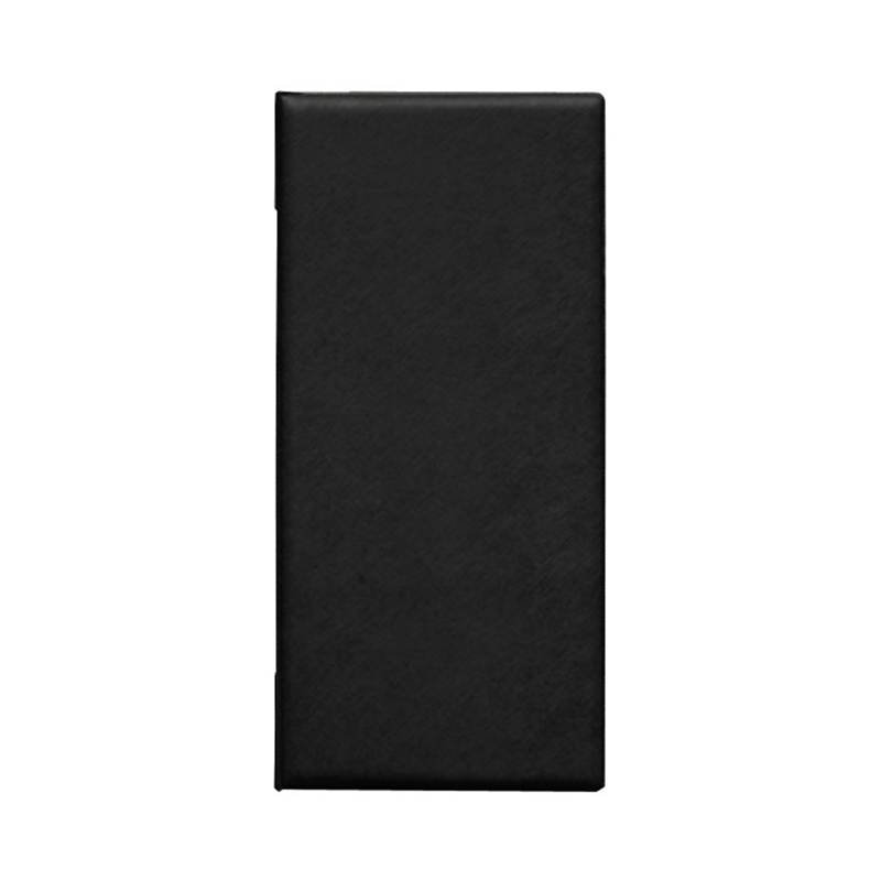 シンビ　メニューブック　MU-203 黒 1袋（ご注文単位1袋）【直送品】