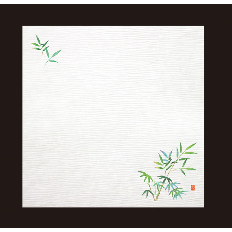耐油しぼり懐敷 4寸(100枚入) 笹 TA-E01 1袋(ご注文単位1袋)【直送品】