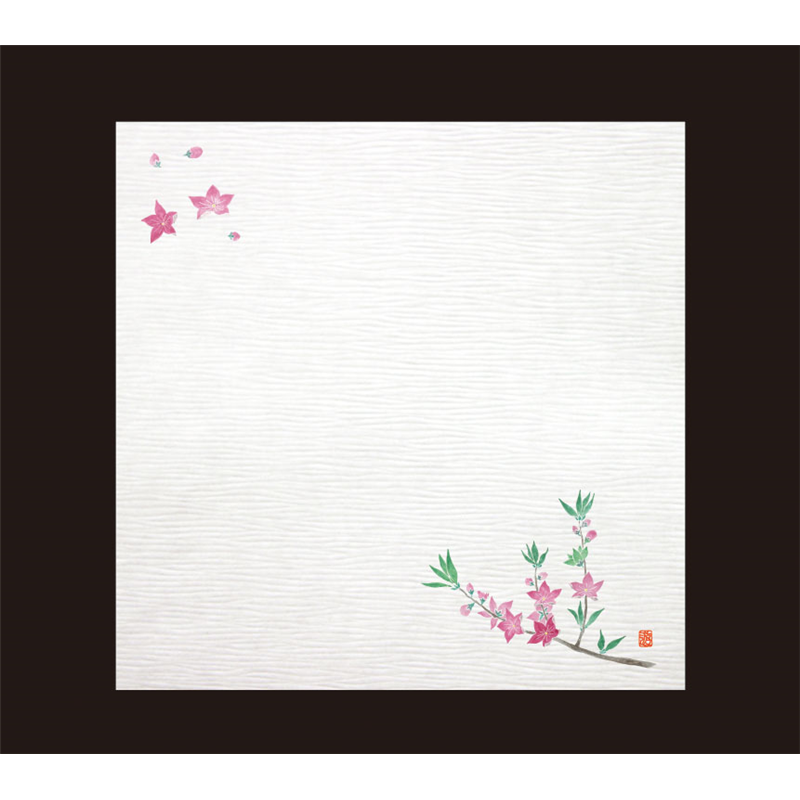 耐油しぼり懐敷 4寸(100枚入) 桃 TA-E05 1袋(ご注文単位1袋)【直送品】