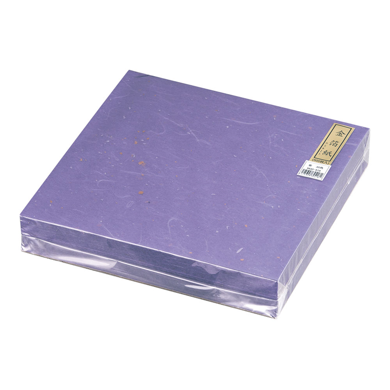 金箔紙ラミネート 紫 (500枚入) M30-418 1袋(ご注文単位1袋)【直送品】