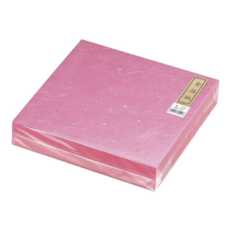 金箔紙ラミネート 桃 (500枚入) M30-422 1袋(ご注文単位1袋)【直送品】