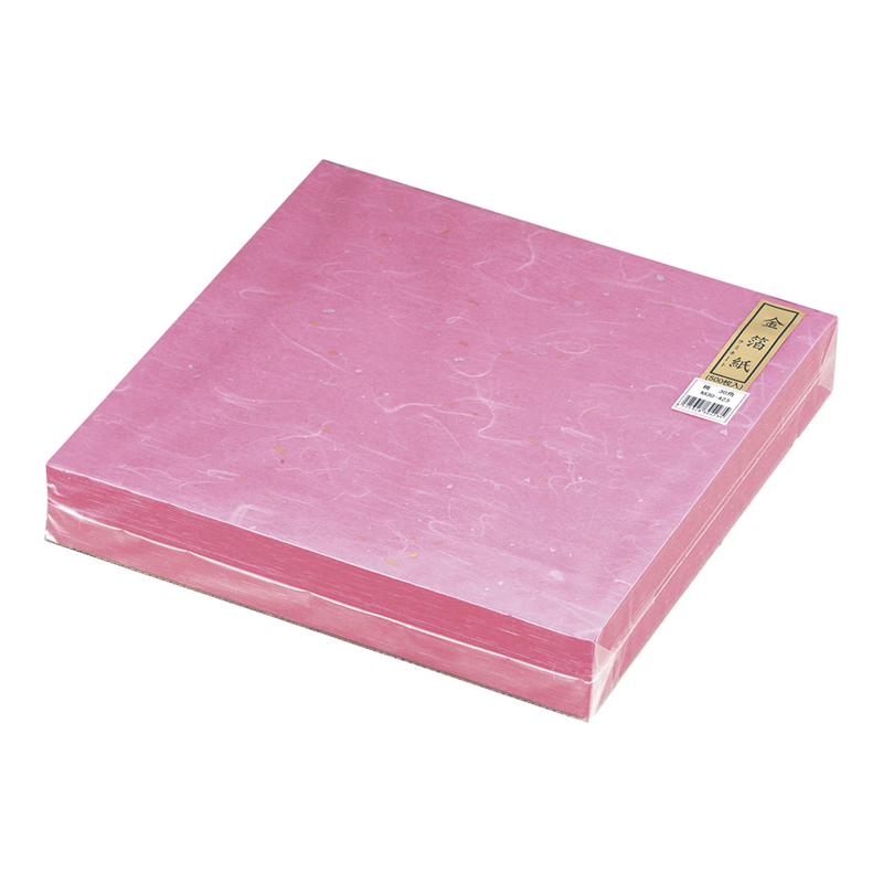 金箔紙ラミネート 桃 (500枚入) M30-423 1袋(ご注文単位1袋)【直送品】