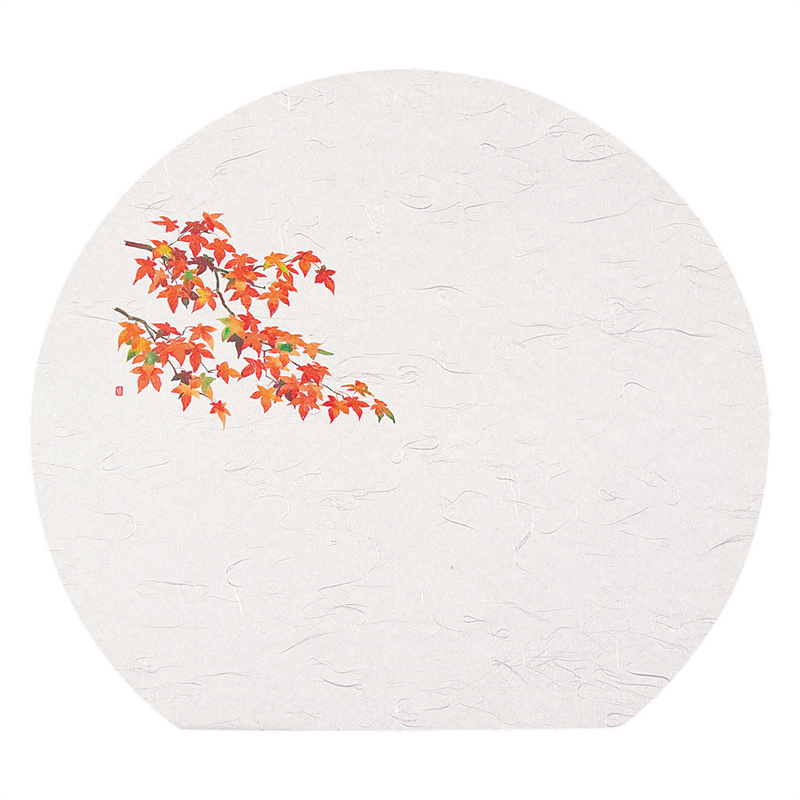 尺3半月四季懐石まっと（50枚入） 紅葉 1袋（ご注文単位1袋）【直送品】