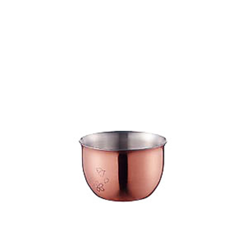 華　ぐいのみ　花銅ミラー №2440　90ml 1個（ご注文単位1個）【直送品】