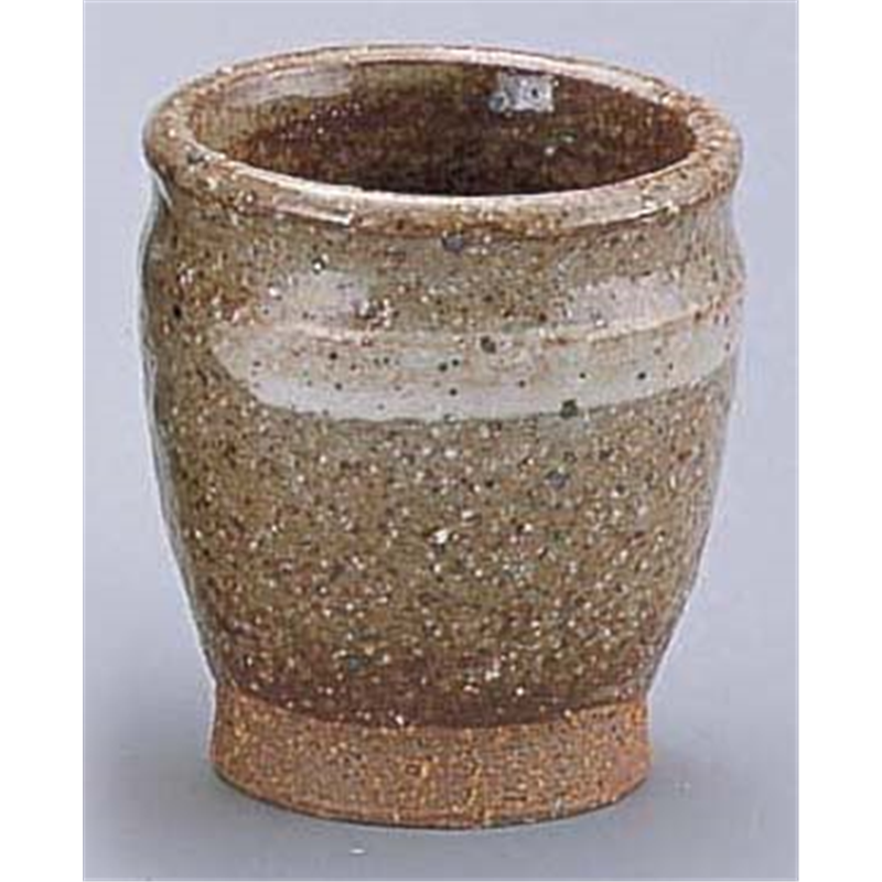 土灰釉ぐい呑 D03-34 1個（ご注文単位1個）【直送品】