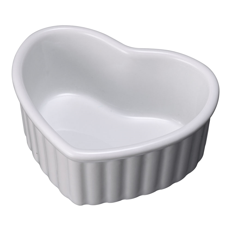 耐熱性陶器 ハート型スフレ (10個入) 1箱(ご注文単位1箱)【直送品】