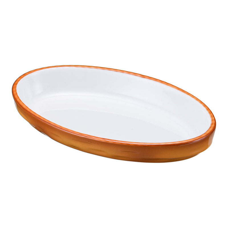 シェーンバルド　オーバルグラタン皿　茶 3011-22B 1個（ご注文単位1個）【直送品】