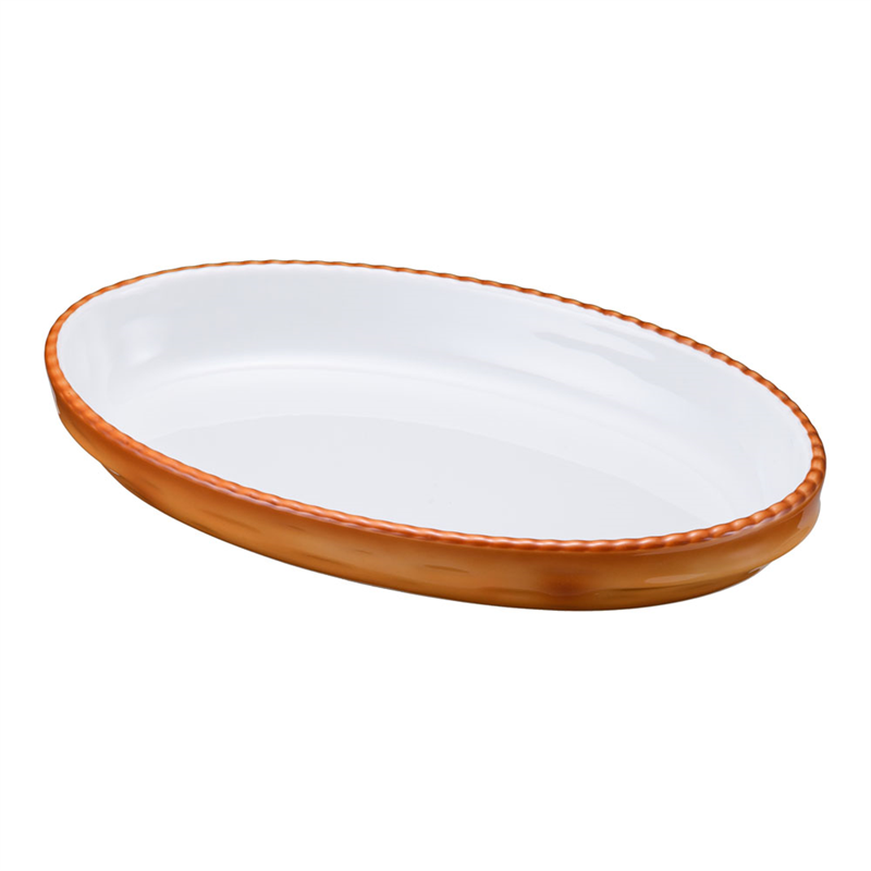 シェーンバルド　オーバルグラタン皿　茶 3011-32B 1個（ご注文単位1個）【直送品】