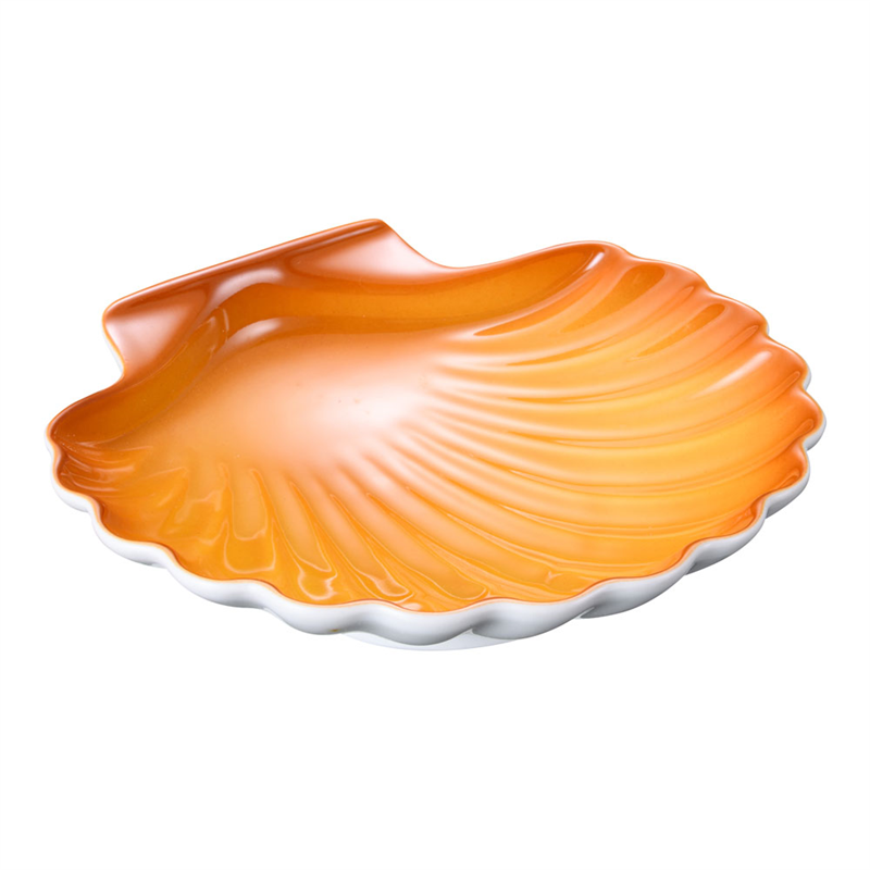 シェーンバルド スカラップシェル 茶 ラウンド型 0298-13B 1個(ご注文単位1個)【直送品】