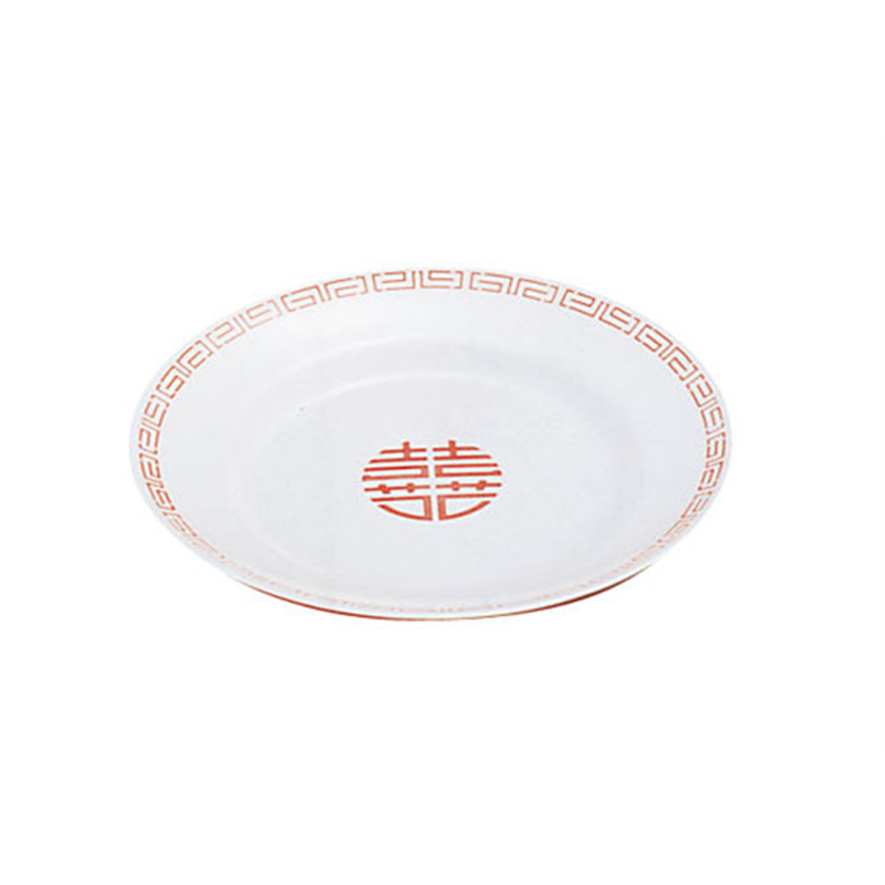 メラミン「瑞祥」　中華平皿　　CA-21 9インチ 1袋（ご注文単位1袋）【直送品】