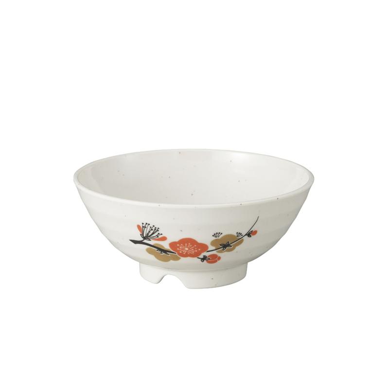 メラミン「元禄梅」 丼(小) 身 U-18A 1袋(ご注文単位1袋)【直送品】