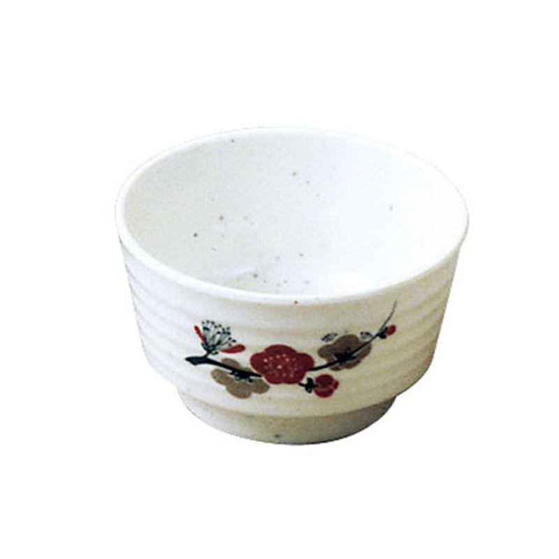 メラミン「元禄梅」 小鉢(小) U-25 1袋(ご注文単位1袋)【直送品】