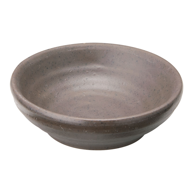 マイン メラミンウェア 茶 小鉢 小 M11-575 1個(ご注文単位1個)【直送品】