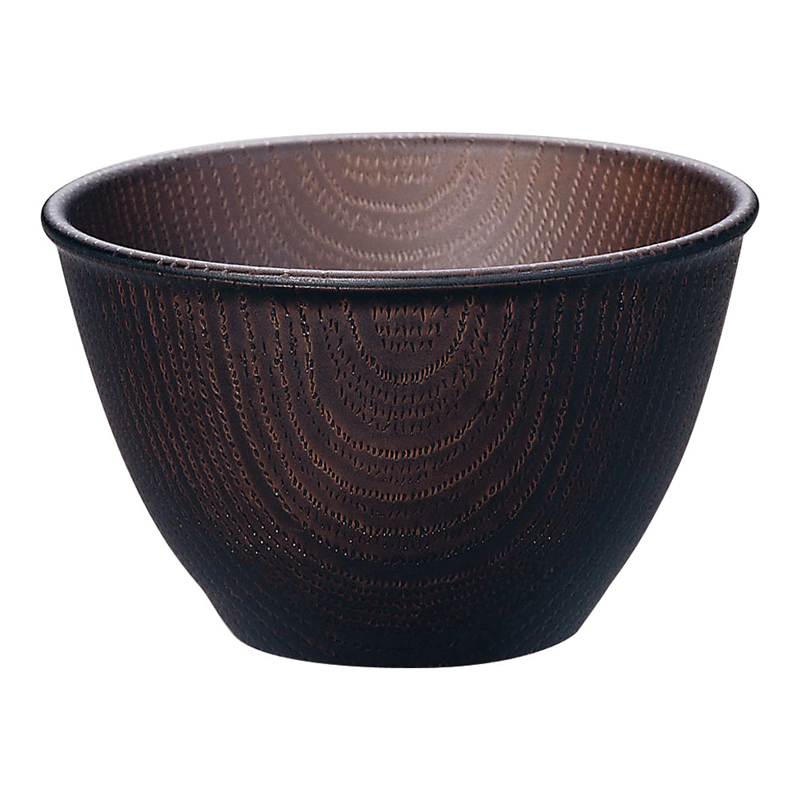 WOOD スープボール 10cm ダークブラウン 1袋(ご注文単位1袋)【直送品】