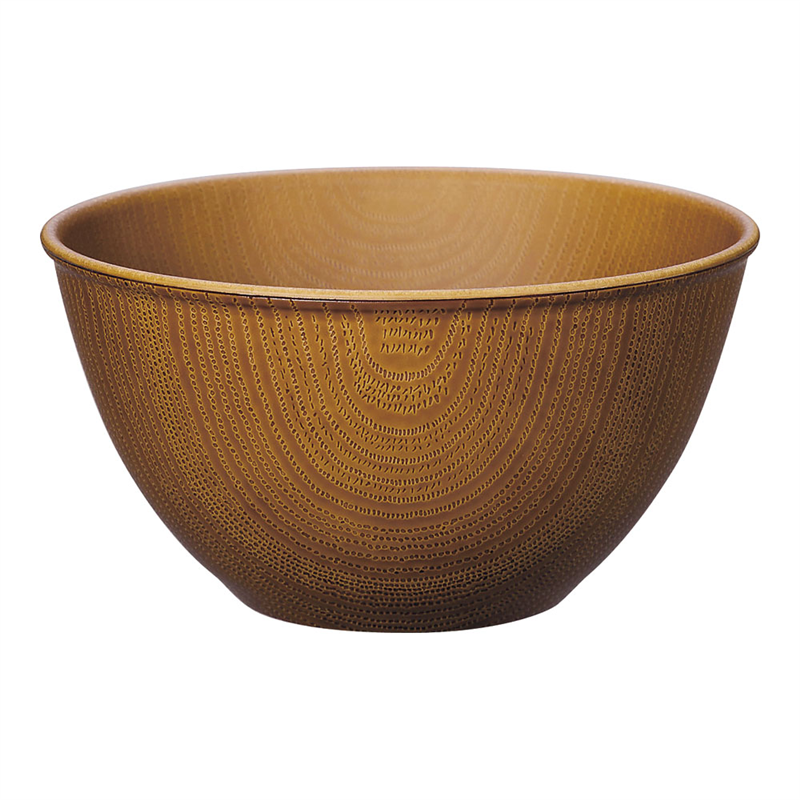 WOOD スープボール 14.5cm ブラウン 1袋(ご注文単位1袋)【直送品】