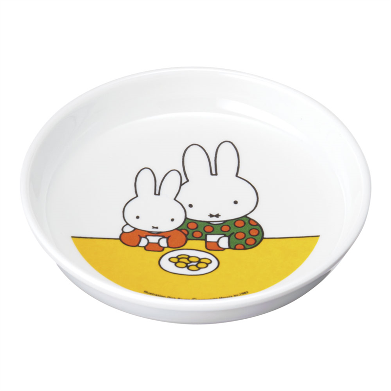 メラミンお子様食器 「ミッフィー」 M-8C 小皿ミッフィー 1個(ご注文単位1個)【直送品】