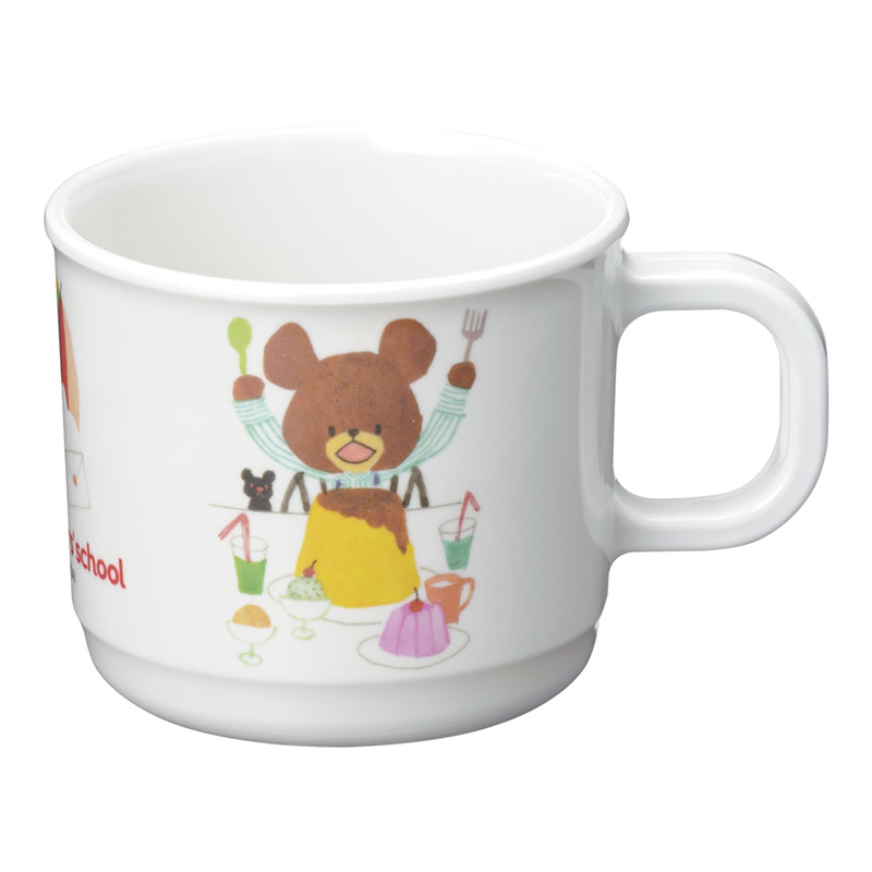 メラミンお子様食器「くまのがっこう」 マグカップ M-1301TA 1個(ご注文単位1個)【直送品】