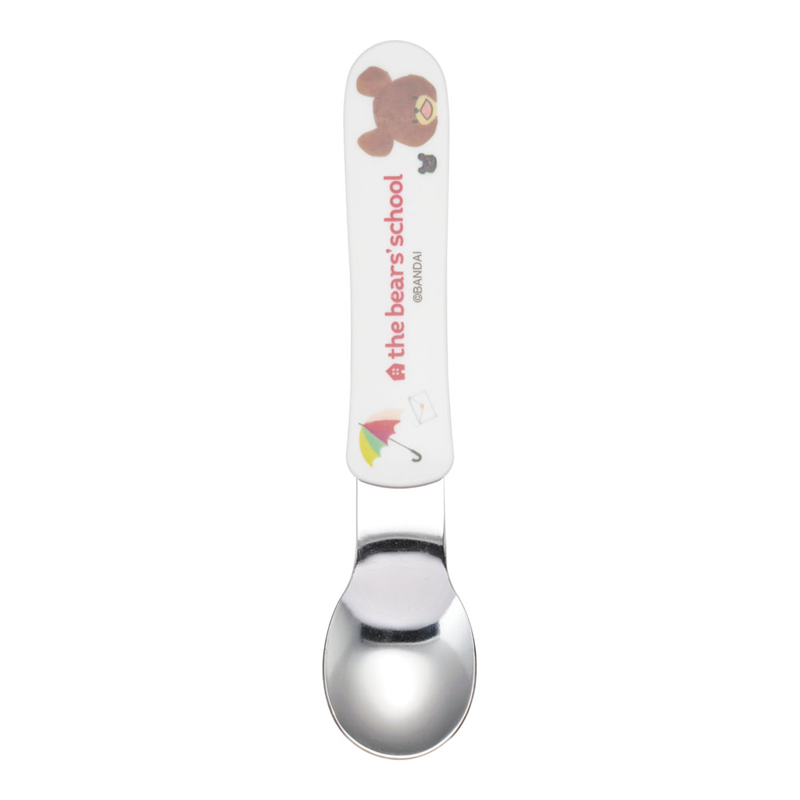メラミンお子様食器「くまのがっこう」 スプーン M-1408TA 1袋(ご注文単位1袋)【直送品】