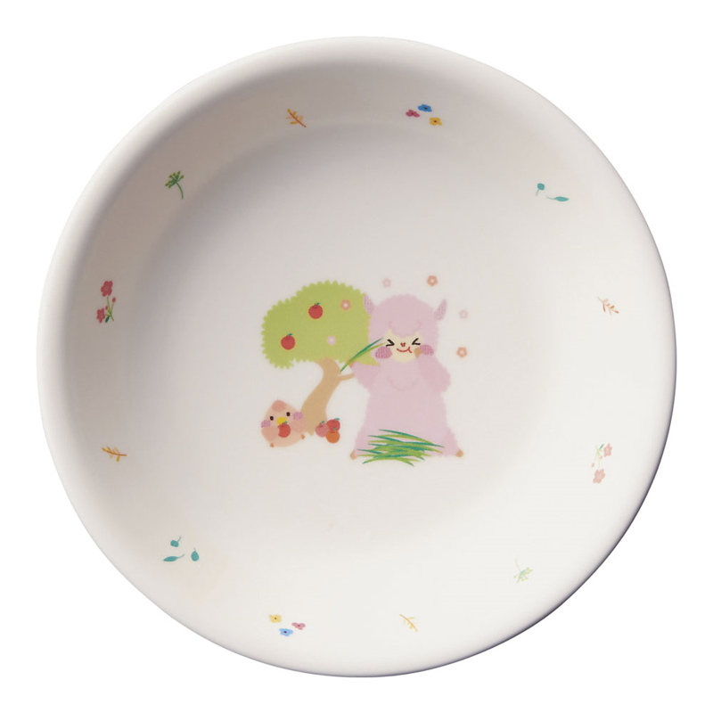 メラミン食器 アルパカーナ 白 小皿 MC-52-ALW 1個(ご注文単位1個)【直送品】