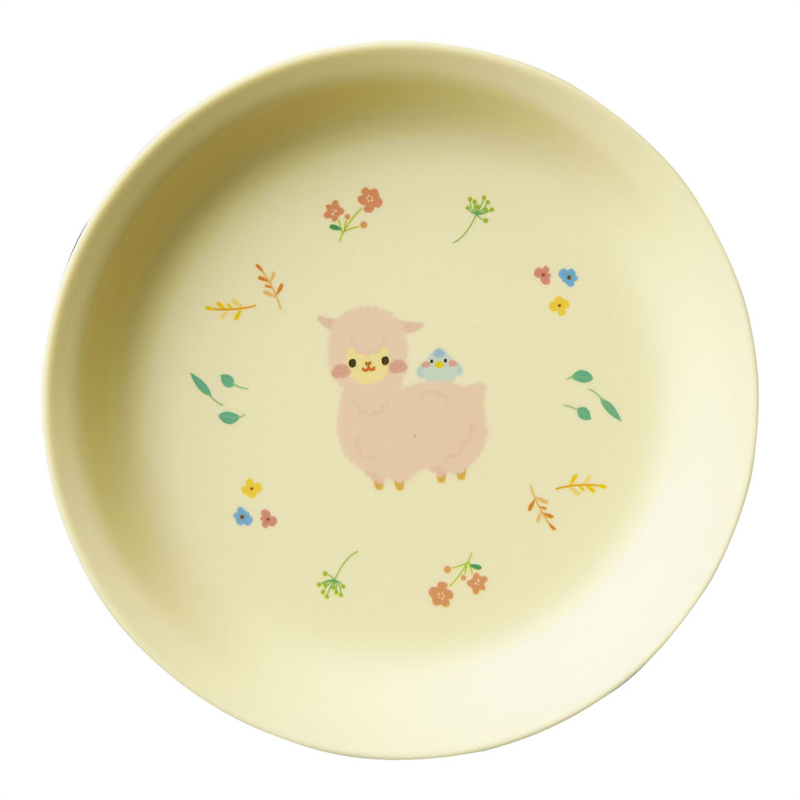 メラミン食器 アルパカーナ イエロー 主菜浅皿 MC-34-ALY 1個(ご注文単位1個)【直送品】